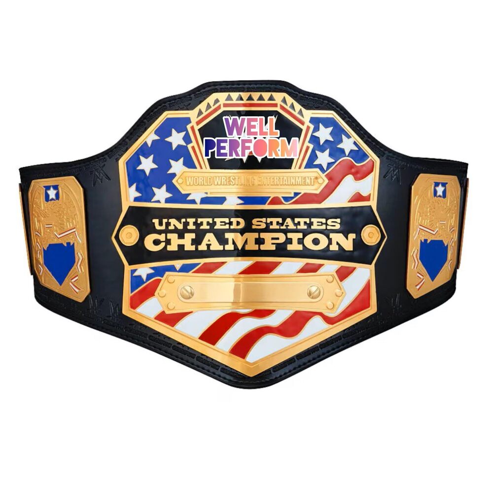 4968 2014 United States Wrestling Championship Title Belt Replica - World